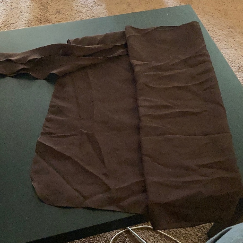 Sheer swim wrap/skirt